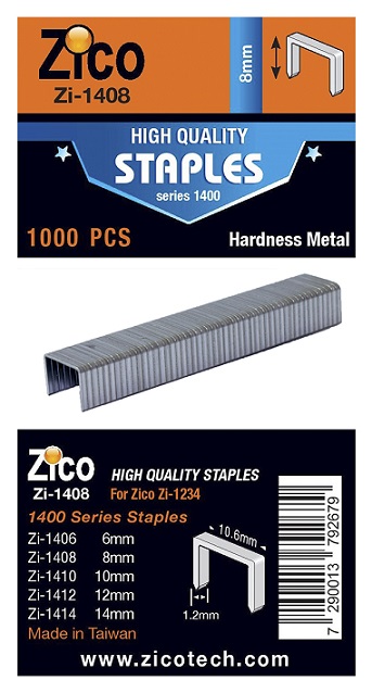 ZI-1408 Thick Staples 8mm